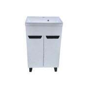 Тумба под раковину Vivia Poli Д2 50х33 см комбинируется с раковиной Idea 50 МДФ/ДСП белый А0053538