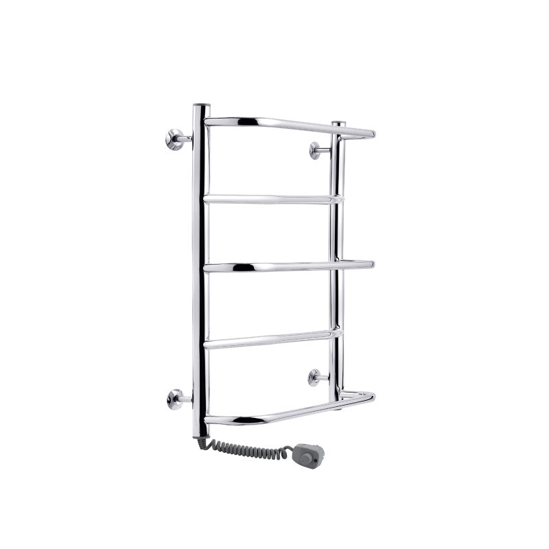 Електрична сушка для рушників Kroner Мікс 600x500/5 ER (С1-Т1-С1-Т1-С1) ліве підключення хром ДМ03EL