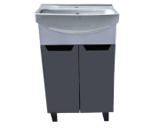 Тумба под раковину Vivia Poli Д2 55х31 см комбинируется с раковиной Церсания 55 МДФ/ДСП гранит А0053183