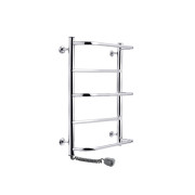 Электрический полотенцесушитель Kroner Микс 600x500/5 ER (С1-Т1-С1-Т1-С1) левое подключение хром ДМ03EL