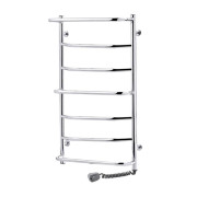 Электрический полотенцесушитель Kroner Микс 800x500/7 (С1-Т2-С1-Т2-С1) правое подключение хром ДМ07ER