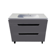 Тумба под раковину Vivia Poli Ш2 100х42 см комбинируется с раковиной Frate 100 МДФ/ДСП гранит А0051137