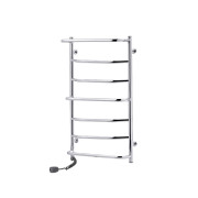 Электрический полотенцесушитель Kroner Микс 800x500/7 (С1-Т2-С1-Т2-С1) левое подключение хром ДМ07EL