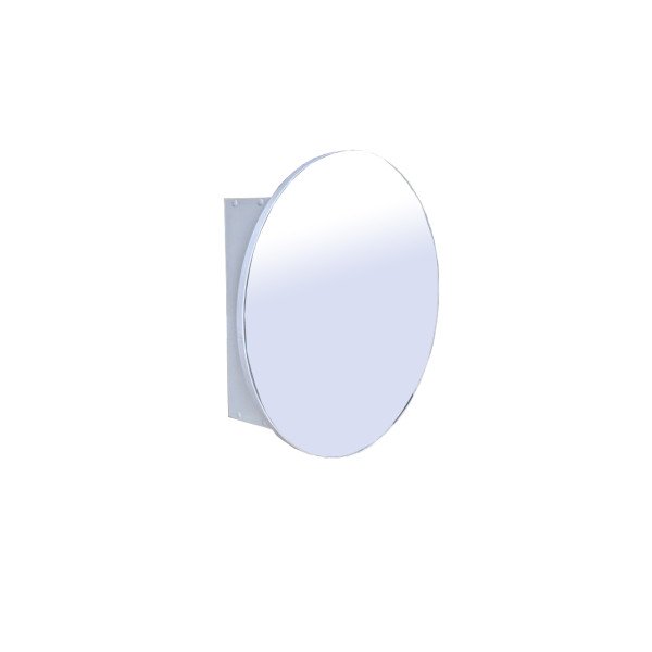 Шкафчик для ванной Vivia Andre D-60см с зеркалом ДСП белый А0054036