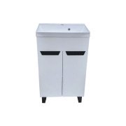 Тумба под раковину Vivia Poli Д2 50х33 см комбинируется с раковиной Idea 50 МДФ/ДСП белый А0053538