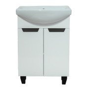 Тумба под раковину Vivia Poli Д2 60х34 см комбинируется с раковиной Церсания 60 МДФ/ДСП белый А0050280