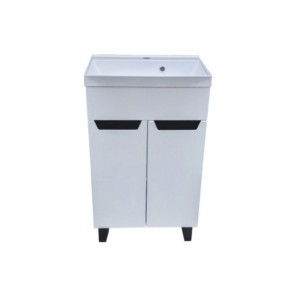 Тумба под раковину Vivia Poli Д2 60х33 см комбинируется с раковиной Idea 60 МДФ/ДСП белый А0053539