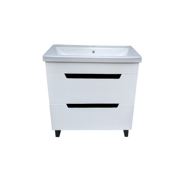 Тумба під раковину Vivia Poli Ш2 70х42 см комбінується з раковинами Como 70/Cers 70 МДФ/ДСП білий А0051105