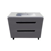 Тумба под раковину Vivia Poli Ш2 100х42 см комбинируется с раковиной Frate 100 МДФ/ДСП гранит А0051137