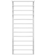 Полотенцесушитель водяной Deffi Юность П13 500х1300 нижнее подключение белый C.YU.130.50.13.W.A