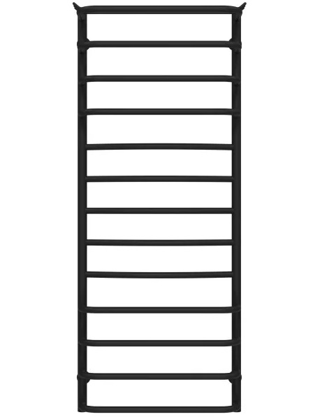 Полотенцесушитель водяной Deffi Юность П13 500х1300 нижнее подключение черный C.YU.130.50.13.B.A