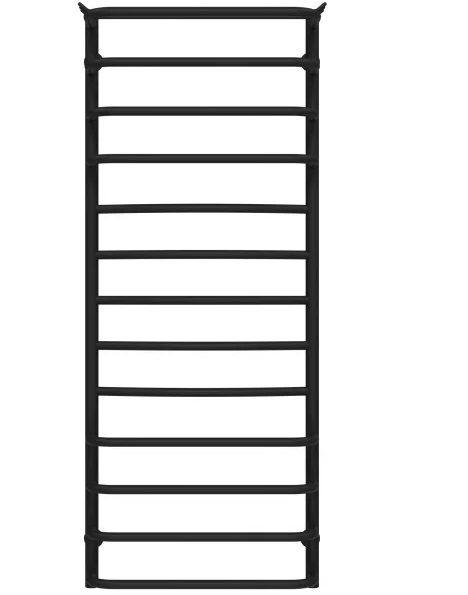 Полотенцесушитель водяной Deffi Юность П13 500х1300 боковое левое подключение черный C.YU.130.50.13.B.B
