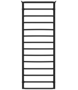 Полотенцесушитель водяной Deffi Юность П14 500х1400 нижнее подключение черный C.YU.140.50.14.B.A