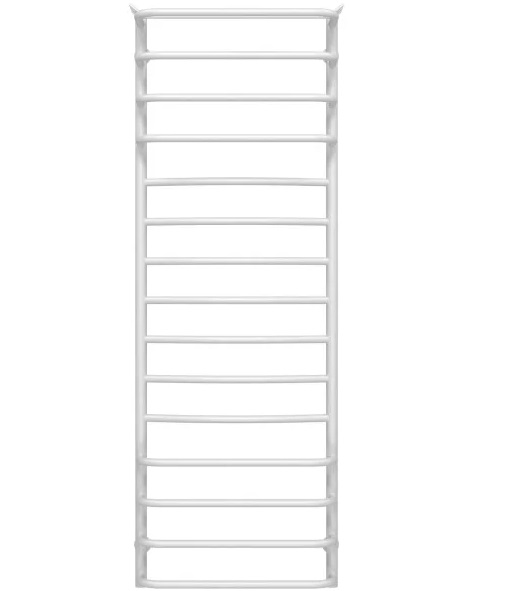 Полотенцесушитель водяной Deffi Юность П15 500х1500 нижнее подключение белый C.YU.150.50.15.W.A