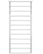 Полотенцесушитель водяной Deffi Юность П12 500х1200 боковое правое подключение белый C.YU.120.50.12.W.C