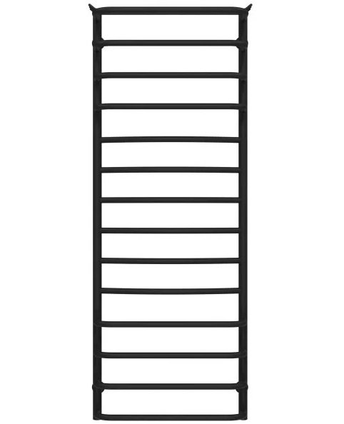 Полотенцесушитель водяной Deffi Юность П14 500х1400 боковое правое подключение черный C.YU.140.50.14.B.C