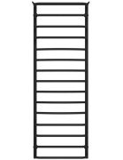 Полотенцесушитель водяной Deffi Юность П15 500х1500 нижнее подключение черный C.YU.150.50.15.B.A