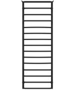 Полотенцесушитель водяной Deffi Юность П15 500х1500 боковое правое подключение черный C.YU.150.50.15.B.C