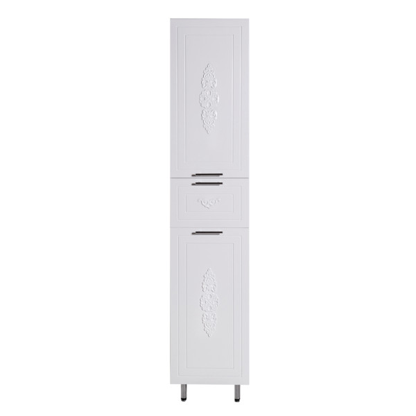 Пенал для ванной Vivia Анжелика Д2Ш1 40х32 см МДФ/ДСП белый А0044980