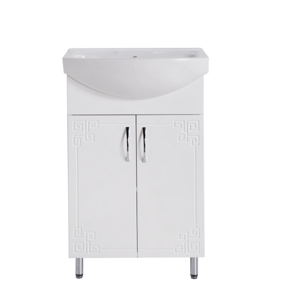 Тумба під раковину Vivia Классик Д2 60х33,9 см комбінується з раковинами Ізео/Церсанія 60 МДФ/ДСП білий  А0036448