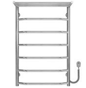 Электрический полотенцесушитель Deffi Трапеция с полкой П7 500х800 правое подключение хром C.TP.80.50.7.E.C.R.5