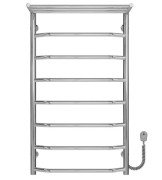 Электрический полотенцесушитель Deffi Трапеция с полкой П8 500х900 правое подключение хром C.TP.90.50.8.E.C.R.5