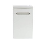 Тумба под раковину Vivia Мини Д1 L 40х22 см комбинируется с раковиной Комо 40 МДФ/ДСП белый А0045713