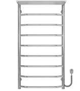 Электрический полотенцесушитель Deffi Трапеция с полкой П9 500х1000 правое подключение хром C.TP.100.50.9.E.C.R.5