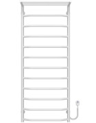 Электрический полотенцесушитель Deffi Трапеция с полкой П12 500х1300 правое подключение белый C.TP.130.50.12.E.W.R.5