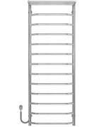 Электрический полотенцесушитель Deffi Трапеция с полкой П13 500х1400 левое подключение хром C.TP.140.50.13.E.C.L.5