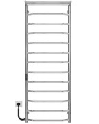 Электрический полотенцесушитель Deffi Трапеция с полкой П13 500х1400 левое подключение JD03 хром C.TP.140.50.13.E.C.L.1