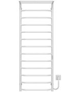 Электрический полотенцесушитель Deffi Трапеция с полкой П13 500х1400 правое подключение WD03 белый C.TP.140.50.13.E.W.R.3
