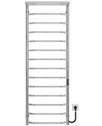 Электрический полотенцесушитель Deffi Трапеция с полкой П15 500х1500 правое подключение JD03 хром C.TP.150.50.15.E.C.R.1