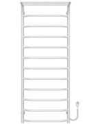 Электрический полотенцесушитель Deffi Трапеция с полкой П12 500х1300 правое подключение белый C.TP.130.50.12.E.W.R.5
