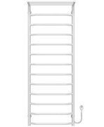 Электрический полотенцесушитель Deffi Трапеция с полкой П13 500х1400 правое подключение белый C.TP.140.50.13.E.W.R.5