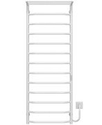 Электрический полотенцесушитель Deffi Трапеция с полкой П13 500х1400 правое подключение WD03 белый C.TP.140.50.13.E.W.R.3