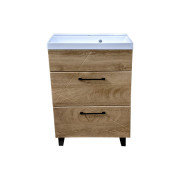 Тумба під раковину Vivia Велла Ш2 60х33 см комбінується з раковиною Idea 60 МДФ/ДСП дерево А0054118