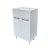 Тумба под раковину Vivia Соната Д2 55х33 см комбинируется с раковиной Idea 55 МДФ/ДСП белый А0054115