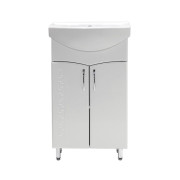 Тумба под раковину Vivia Алекса Д2 60х29 см комбинируется с раковинами LIBRA 60/SOLAS 56 МДФ/ДСП белый А0019955