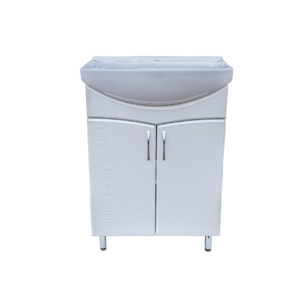 Тумба під раковину Vivia Алекса Д2 60х29 см комбінується з раковиною Церсанія 60 МДФ/ДСП білий А0053376