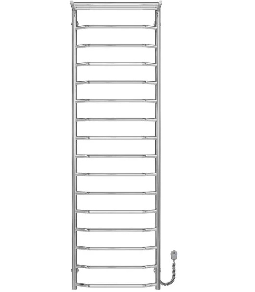 Электрический полотенцесушитель Deffi Трапеция с полкой П16 500х1700 правое подключение хром C.TP.170.50.16.E.C.R.5