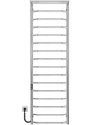 Электрический полотенцесушитель Deffi Трапеция с полкой П16 500х1700 левое подключение JD03 хром C.TP.170.50.16.E.C.L.1
