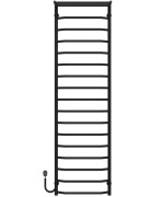 Электрический полотенцесушитель Deffi Трапеция с полкой П17 500х1800 левое подключение черный C.TP.180.50.17.E.B.L.5