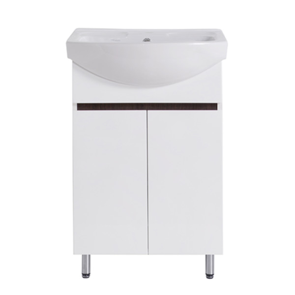 Тумба под раковину Vivia Амалия Д2 50х30,8 см комбинируется с раковиной Церсания 50 МДФ/ДСП белый А0033278