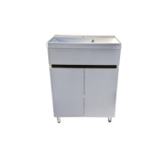 Тумба под раковину Vivia Амалия Д2 50х30 см комбинируется с раковиной Idea 50 МДФ/ДСП белый А0053330