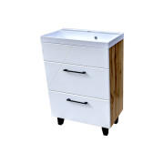 Тумба під раковину Vivia Велла Ш2 60х33 см комбінується з раковиною Idea 60 МДФ/ДСП еко  А0054120