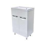 Тумба під раковину Vivia Соната Д2 55х33 см комбінується з раковиною Idea 55 МДФ/ДСП білий А0054115