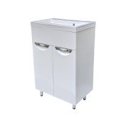 Тумба под раковину Vivia Соната Д2 55х33 см комбинируется с раковиной Idea 55 МДФ/ДСП белый А0054115