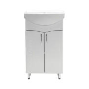 Тумба под раковину Vivia Алекса Д2 60х29 см комбинируется с раковинами LIBRA 60/SOLAS 56 МДФ/ДСП белый А0019955