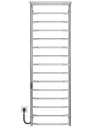 Электрический полотенцесушитель Deffi Трапеция с полкой П15 500х1600 левое подключение JD03 хром C.TP.160.50.15.E.C.L.1